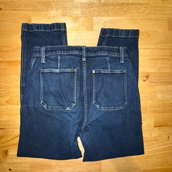 Banana Republic Straight Leg Blue Jeans Medium Weight - Picture 6 of 9